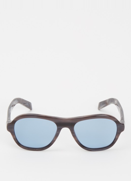 Prada Piloten zonnebril PRD14S  - detail donkerbruin