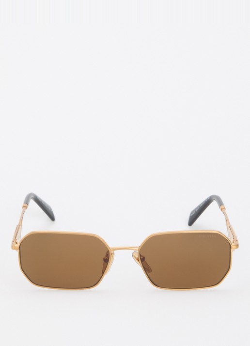 Prada Piloten zonnebril PS A51S - detail 2 goud