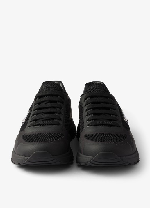 Prada Prax 2.0 sneaker met logo - detail 5 zwart