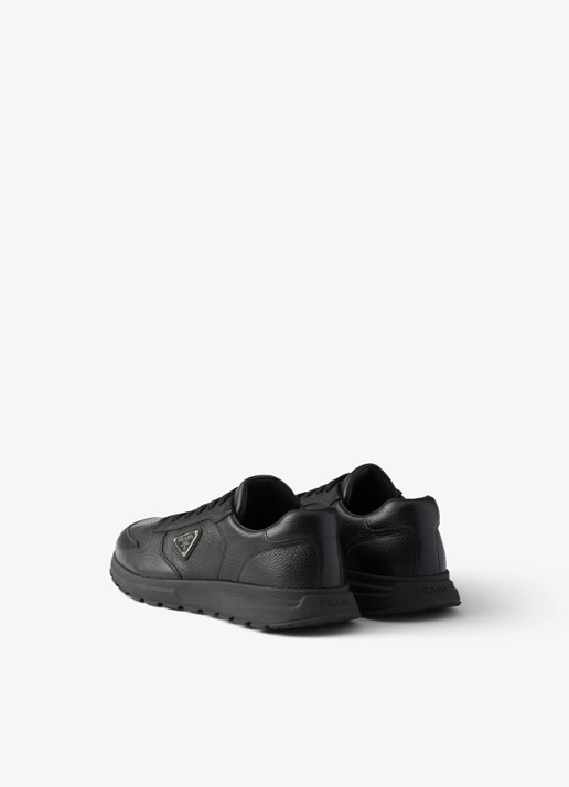 Prada Prax 2.0 sneaker van leer - achterkant 2 zwart