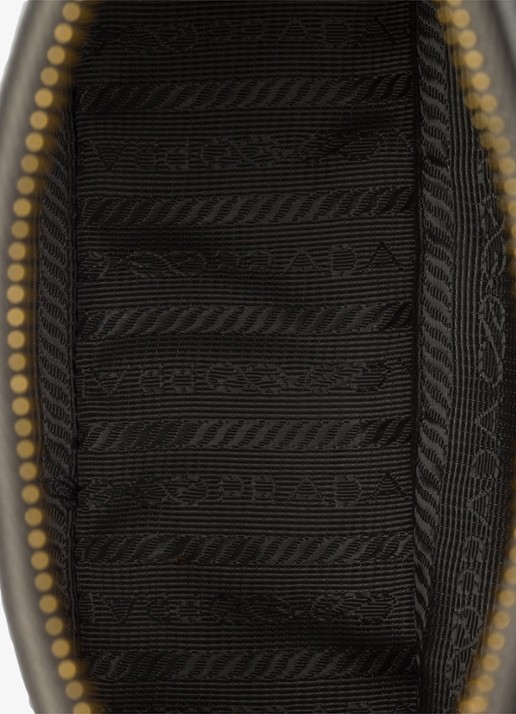 Prada Re-Edition 2005 crossbodytas van kalfsleer - detail 2 grijs