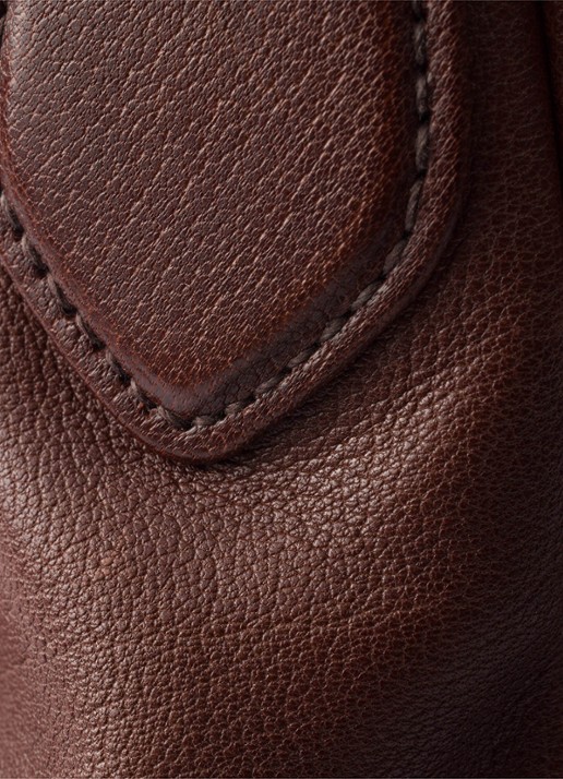 Prada Re-Edition 2005 Medium schoudertas van leer - detail 7 donkerbruin
