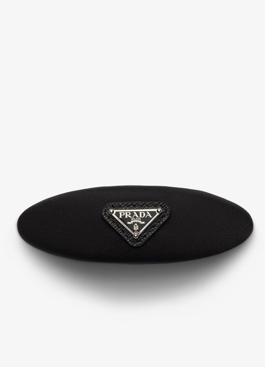 Prada Re-Nylon haarclip met logo