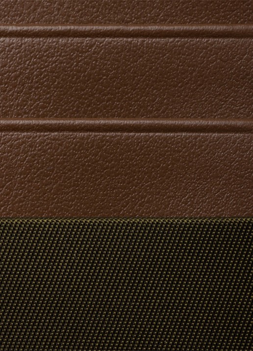 Prada Re-Nylon pasjeshouder met leren details - detail 3 donkergroen