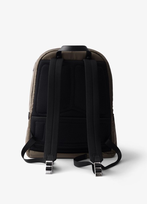 Prada Re-Nylon rugzak met logo - achterkant 