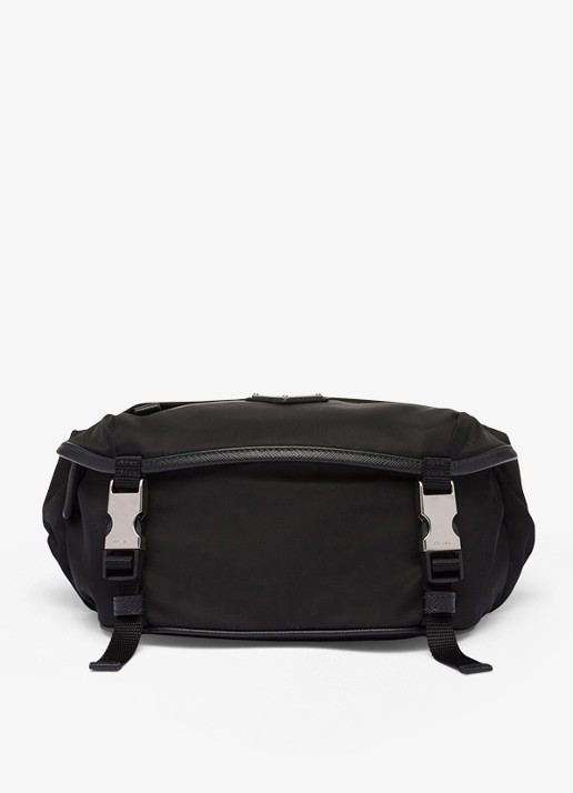 Prada Re-Nylon schoudertas met leren details