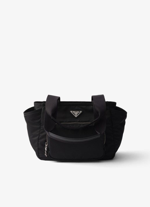 Prada Re-Nylon schoudertas met leren details