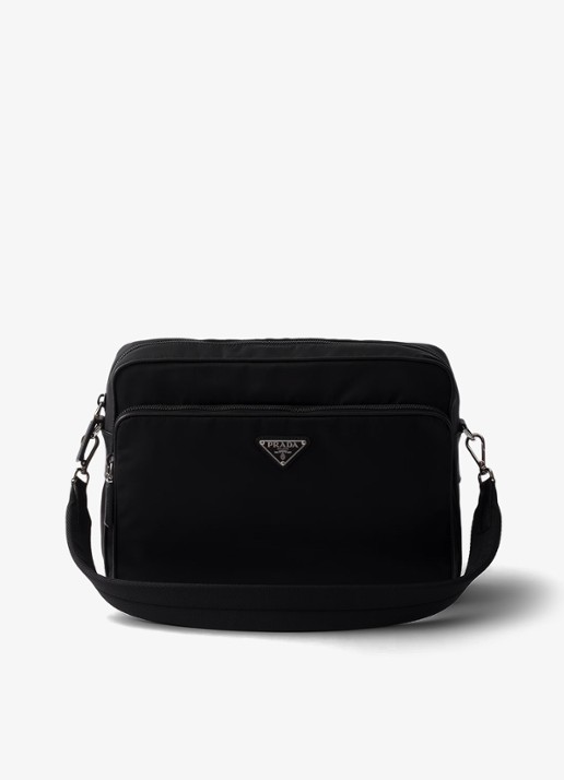 Prada Re-Nylon schoudertas met leren details