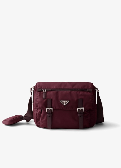 Prada Re-Nylon schoudertas met logo