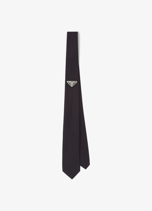 Prada Re-Nylon stropdas met logo