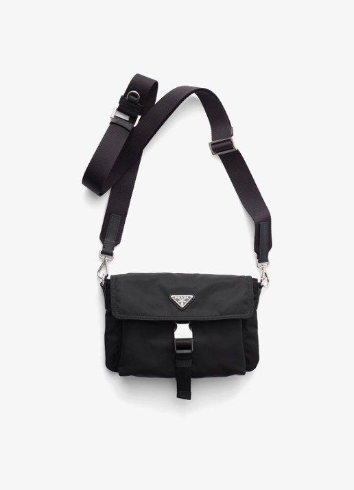 Prada Re-Nylon telefoonhoesje met afneembare schouderriem