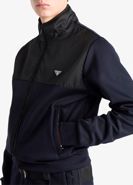Prada Re-Nylon trackvest met ritszakken