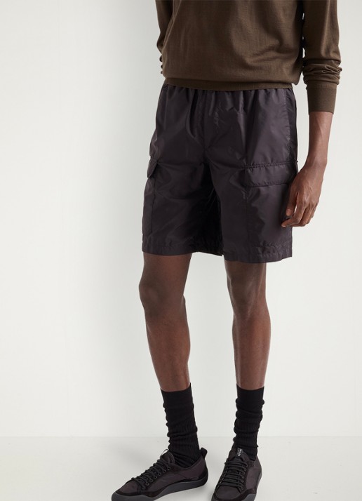 Prada Re-Nylon zwemshorts met klepzakken