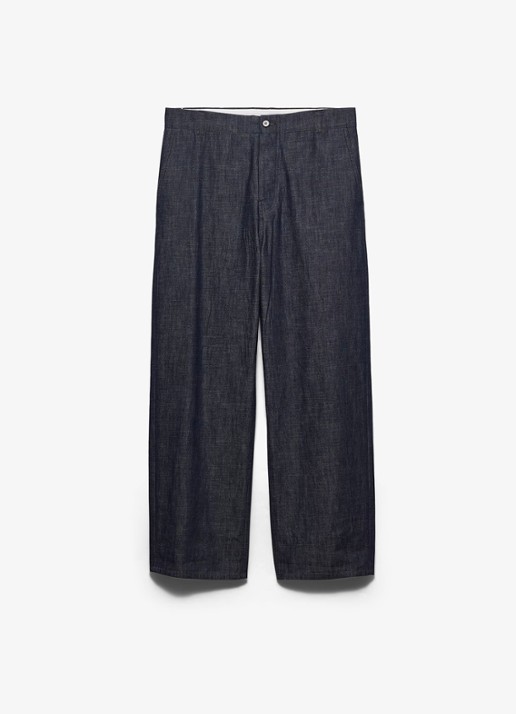 Prada Regular fit jeans met donkere wassing - voorkant 3 indigo