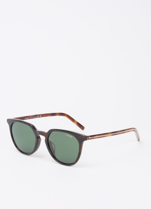 Prada Retro zonnebril PR D15SD - voorkant donkerbruin
