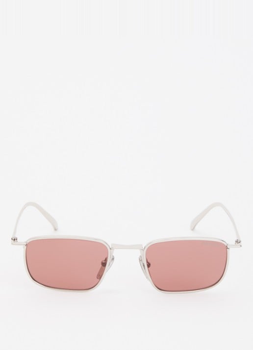 Prada Retro zonnebril PR D52S - detail zilver