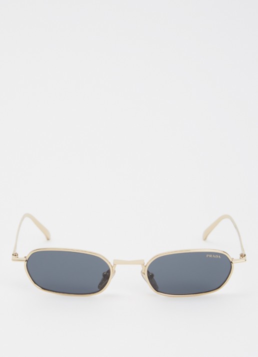Prada Retro zonnebril PR D58S - detail goud