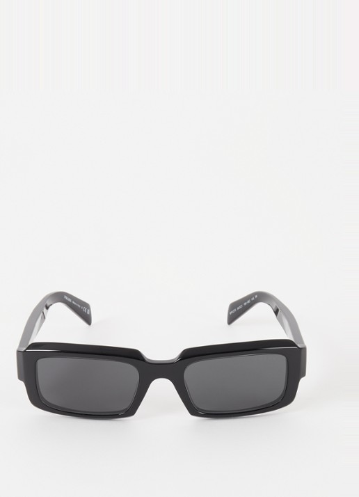 Prada Retro zonnebril PR27ZS  - detail zwart