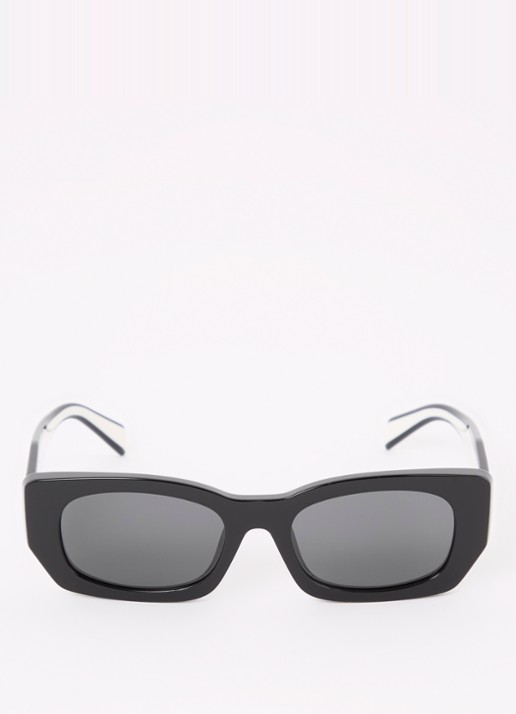 Prada Retro zonnebril PRB05S  - detail 2 zwart