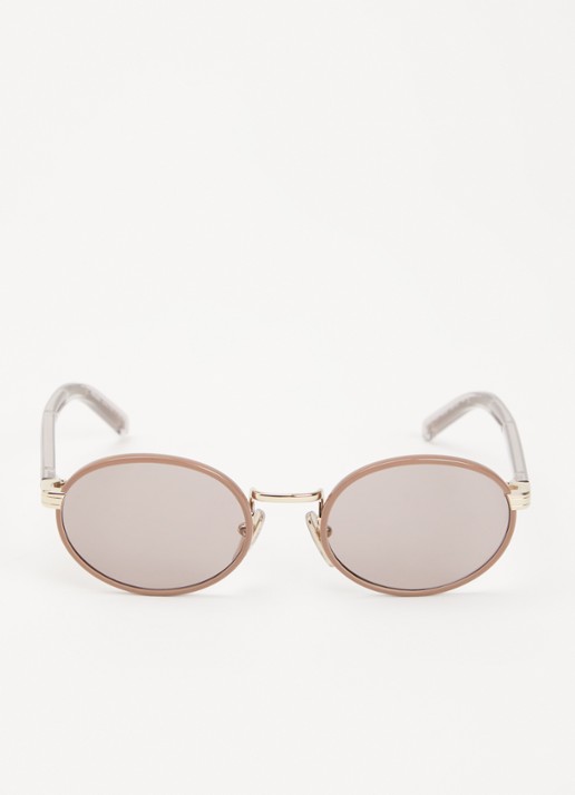 Prada Retro zonnebril PRB56S - detail lichtbruin
