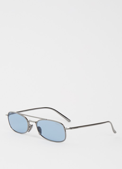 Prada Retro zonnebril PRD59S - voorkant 4 zilver