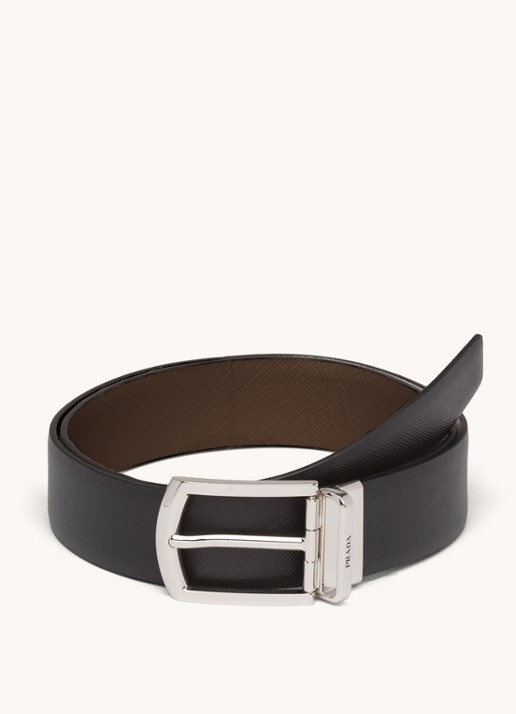 Prada Reversible riem van leer
