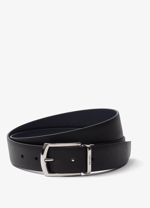 Prada Reversible riem van leer