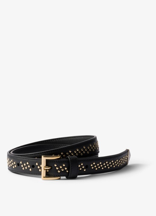 Prada Riem van kalfsleer met studs