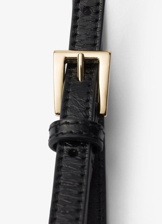 Prada Riem van kalfsleer - detail 2 zwart