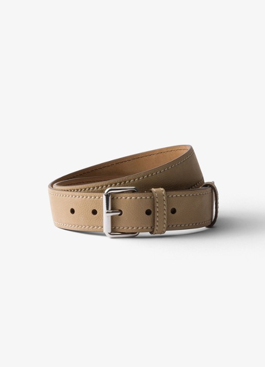 Prada Riem van nubuck - voorkant beige