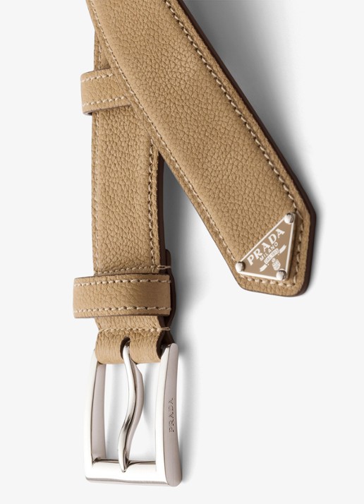 Prada Riem van nubuck - detail 3 neutral