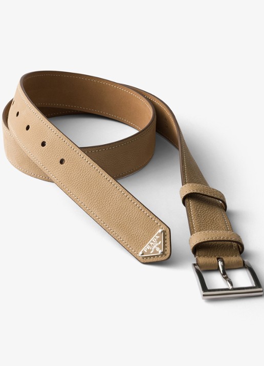 Prada Riem van nubuck - detail 4 neutral