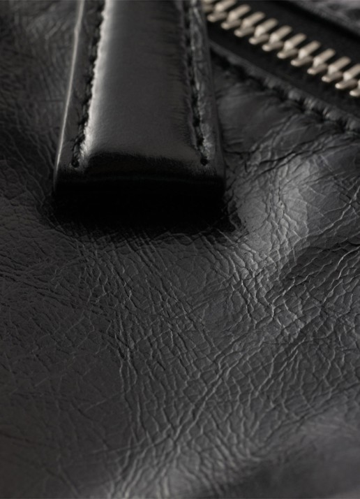 Prada Schoudertas van kalfsleer - detail 6 zwart