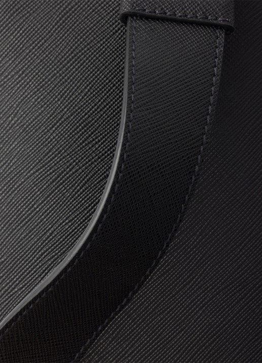 Prada Schoudertas van kalfsleer - detail 3 zwart
