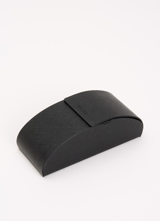 Prada Shield zonnebril PR C05S - detail 3 zwart