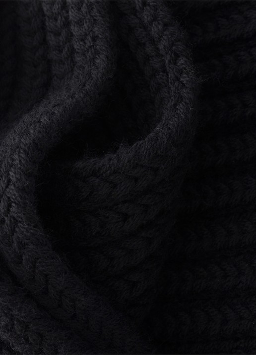Prada Sjaal van wol 160 x 18 cm - detail 4 zwart