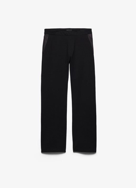 Prada Slim fit pantalon met steekzakken - voorkant 4 zwart