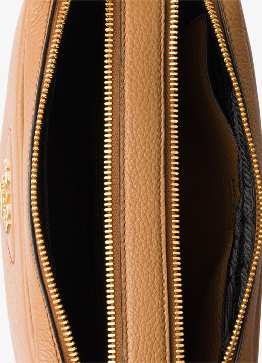 Prada Small crossbodytas van kalfsleer - detail 4 camel