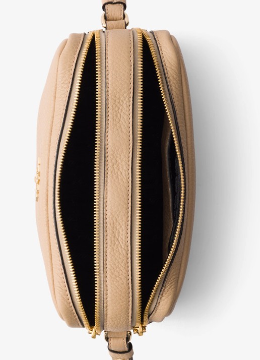 Prada Small crossbodytas van kalfsleer - detail 4 beige