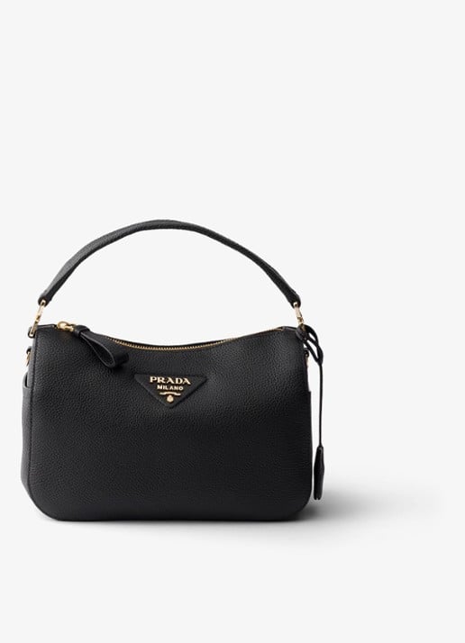 Prada Small handtas van kalfsleer