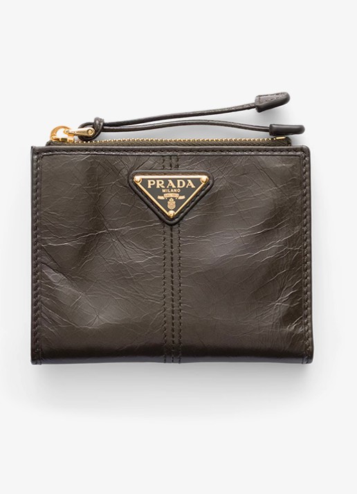 Prada Small portemonnee van kalfsleer