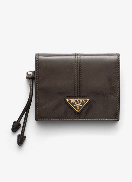 Prada Small portemonnee van kalfsleer