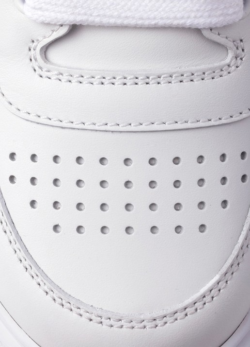 Prada Sneaker van leer - detail 5 wit