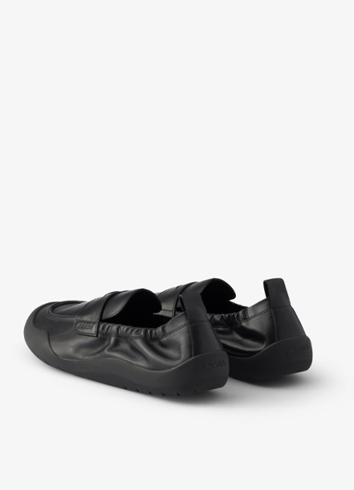 Prada Speedrock loafer van kalfsleer - achterkant 4 zwart