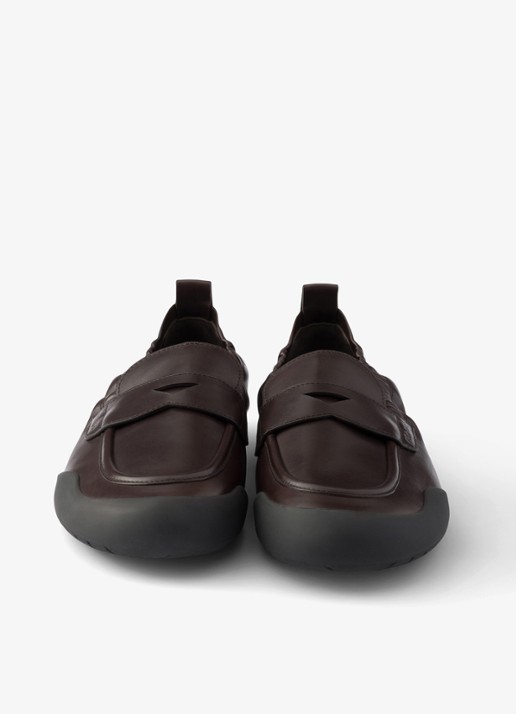 Prada Speedrock loafer van kalfsleer - detail 4 brown