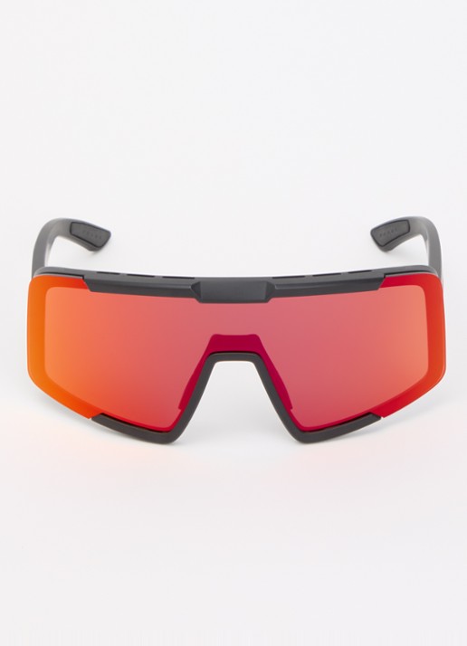 Prada Sport zonnebril PSB07S - detail rood