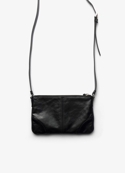Prada Telefoonhoesje van kalfsleer  - achterkant 4 zwart