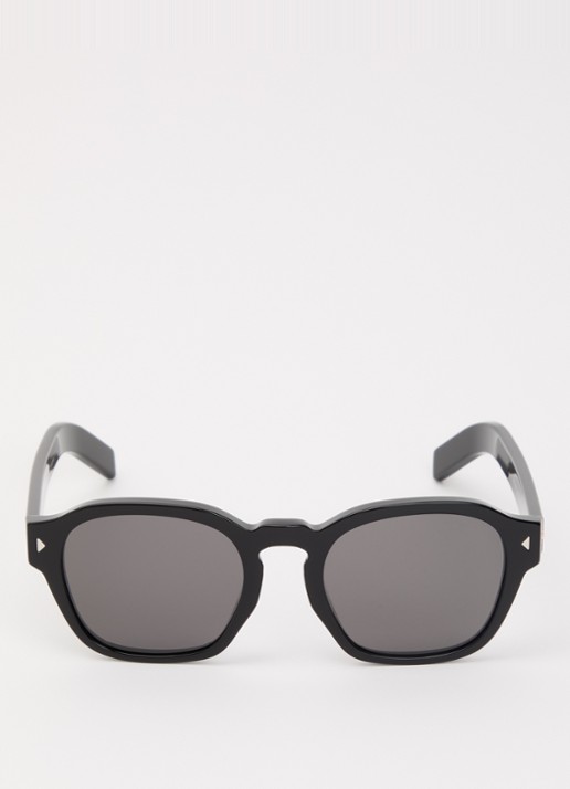 Prada Wayfarer zonnebril gepolariseerd PR A16SF - detail zwart