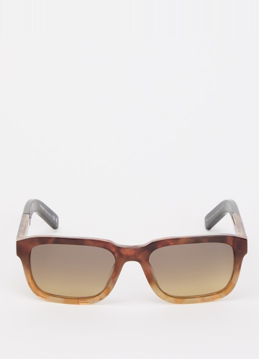 Prada Wayfarer zonnebril PR D16S - detail bruin