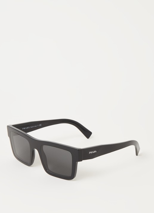 Prada Wayfarer zonnebril PR19WS - voorkant 4 zwart